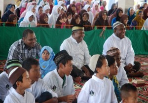 Salah satu kegiatan keagamaan di Pesantren Hidayatullah Papua