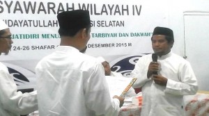 Pelantikan Ketua PW Hidayatullah Sulsel 2015-2020 Ustadz Mardhatillah