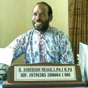 Almarhum H Anderson Meage, Ketua Majelis Ulama Indonesia (MUI) Kabupaten Sorong saat masih hidup