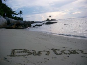 Salah satu pantai di Pulau Bintang / Kompasiana