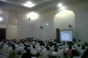 Kajian Sabtu awal bulan di Ponpes Hidayatullah Depok, Jawa Barat / Skr aljihad