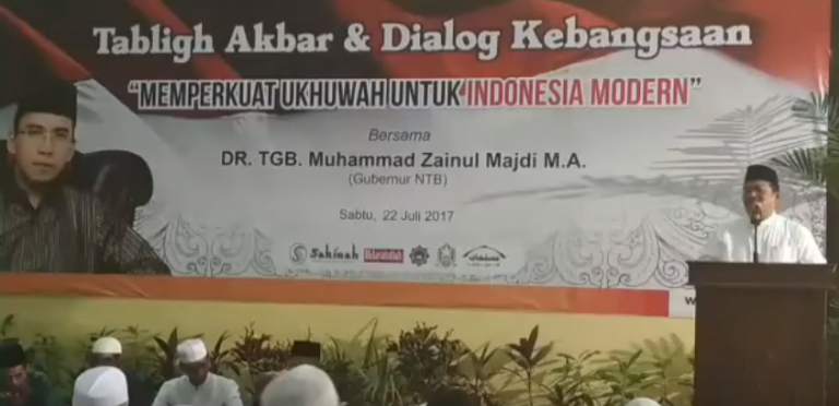 Dialog Kebangsaan di Hidayatullah Surabaya, TGB Zainul Majdi Didoakan Jadi Pemimpin Mencerahkan