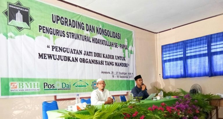 Pengurus Struktur Hidayatullah se-Papua Mengikuti Upgrading