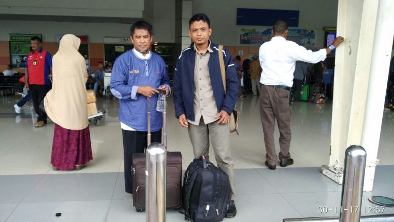 Peserta Rakernas Hidayatullah Terimbas Erupsi Gunung Agung