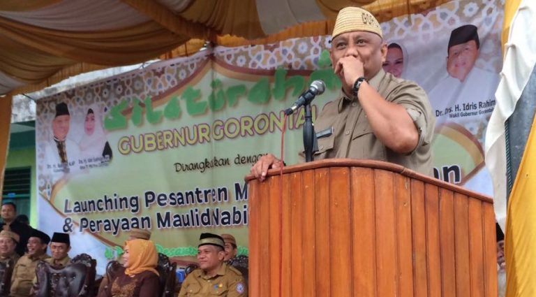 Di Kampus Hidayatullah Kota Barat Gubernur Kampanye Lele