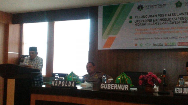 Gubernur Resmikan Pos Dai Wilayah Sulawesi Barat