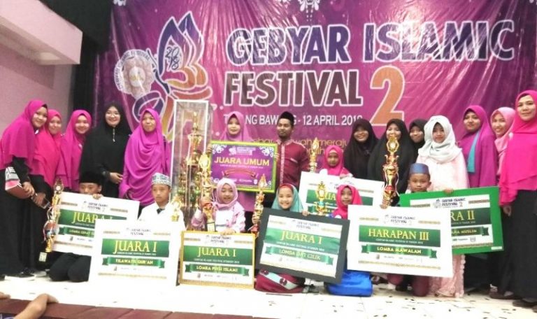 Hidayatullah Menggala Juara Umum Gebyar Islamic Festival