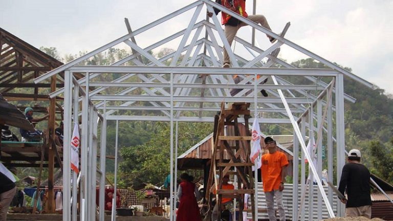 IMS Recovery Kesehatan, BMH Bangun Huntrap di Lombok