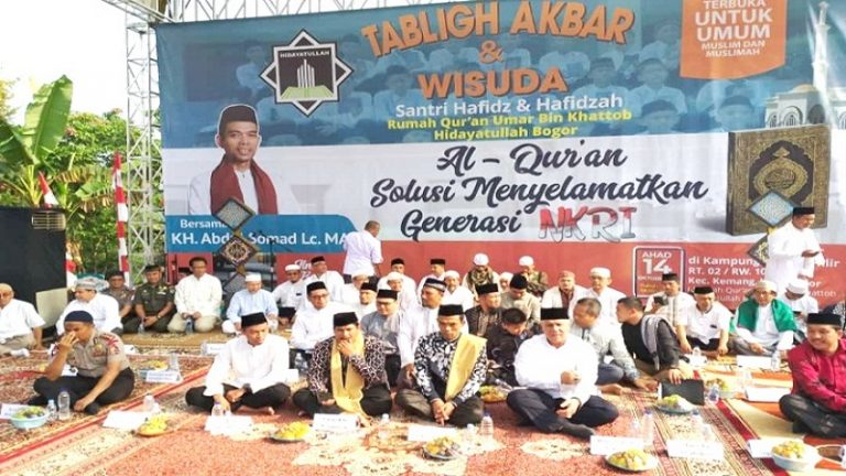 Rumah Quran UBK Hidayatullah Bogor Gelar Tabligh Akbar