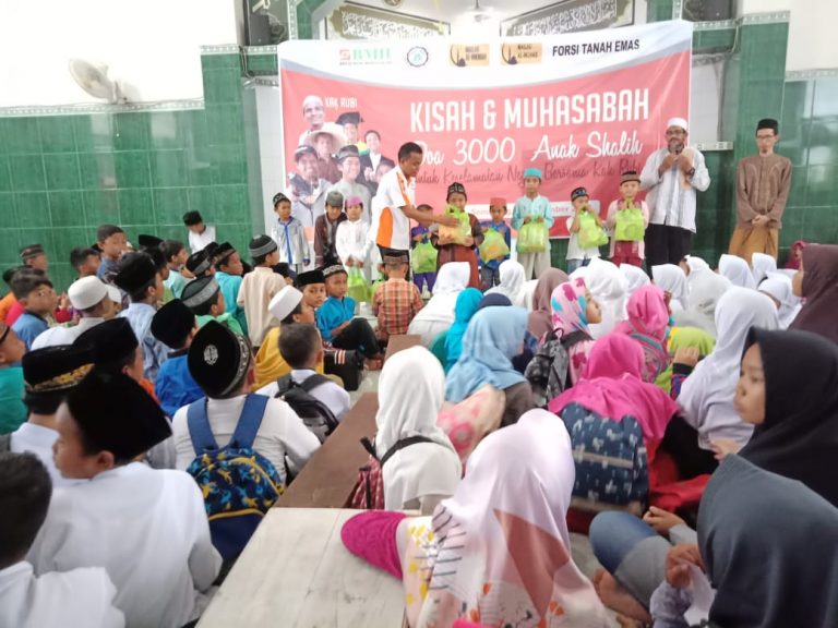 BMH Adakan Kisah dan Muhasabah Bersama 3000 Anak Shalih