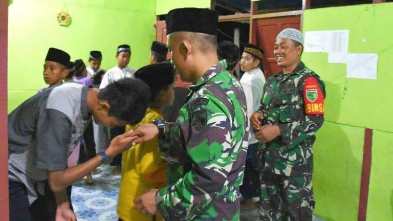 Dandim 1711/BVD Silaturrahim ke Ponpes Hidayatullah Digoel