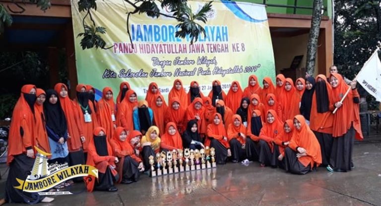 Jamwil Pandu Putri Hidayatullah Jawa Tengah Bangun Wasbang