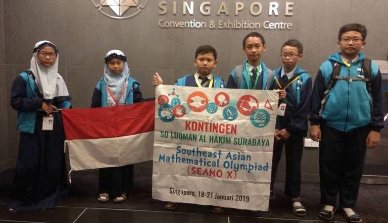 SD Hidayatullah Surabaya Raih 6 Medali SEAMO X Singapura