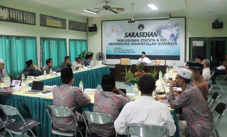 Sarasehan Penyusunan Statuta Universitas Hidayatullah Surabaya