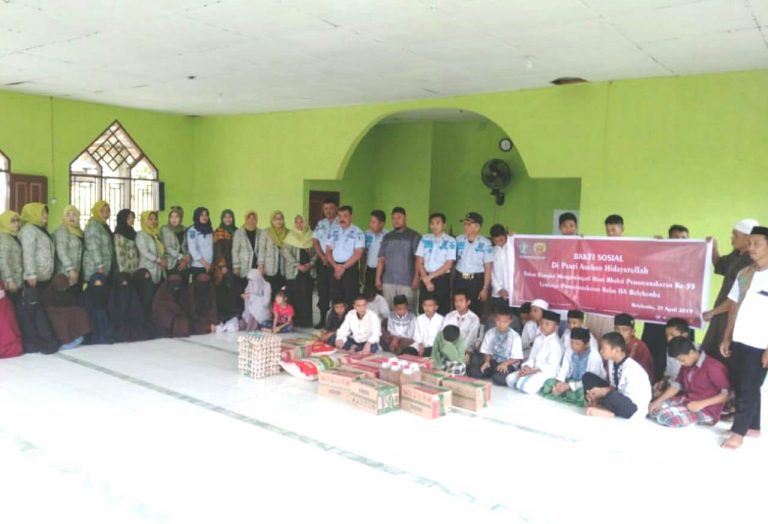 Petinggi Lapas Kelas IIA Bakti Sosial di Ponpes Hidayatullah Padangmonro