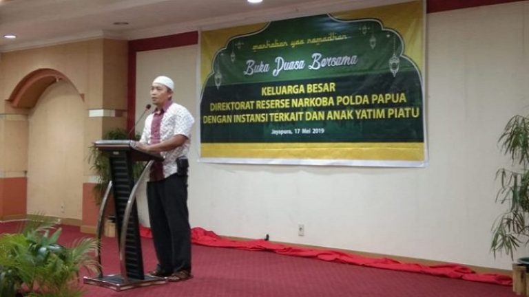 Ditresnarkoba Polda Papua Bukber Santri Hidayatullah