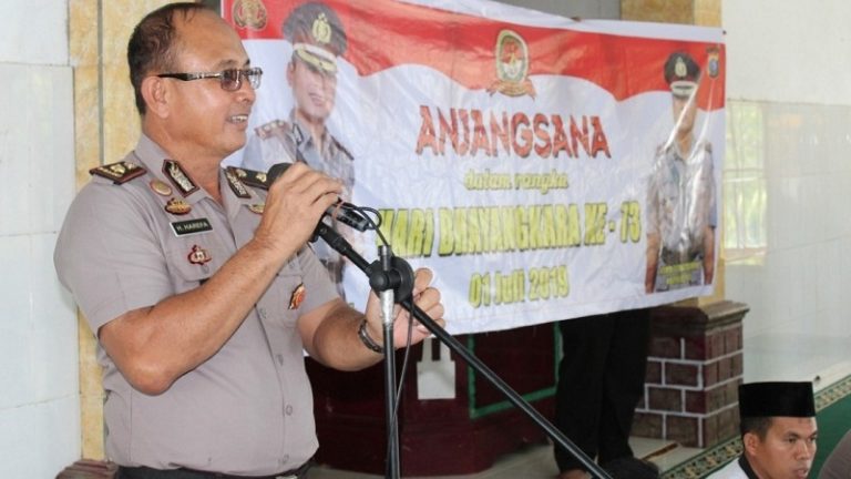 Rombongan Polres Anjangsana ke Ponpes Hidayatullah Nias