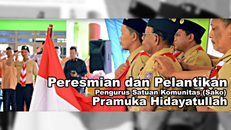 VIDEO: Peresmian Pengurus Sako Pramuka Hidayatullah