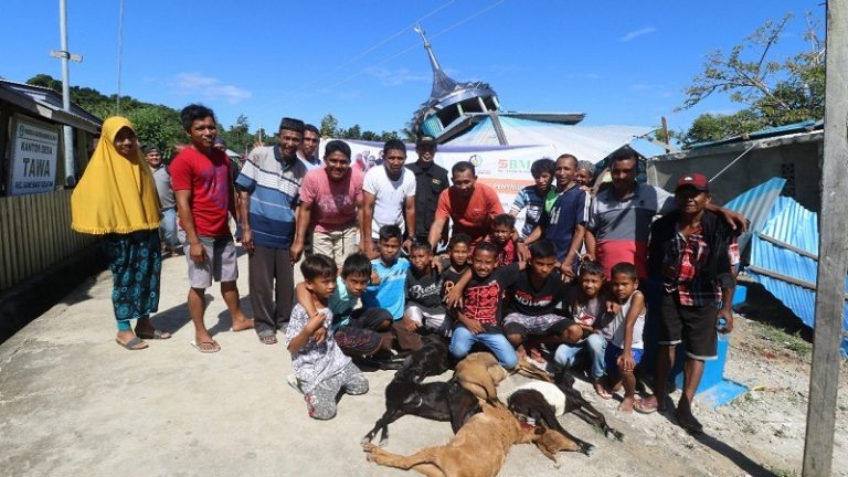Seumur Hidup Baru Pertama Kali Nikmati Daging Qurban