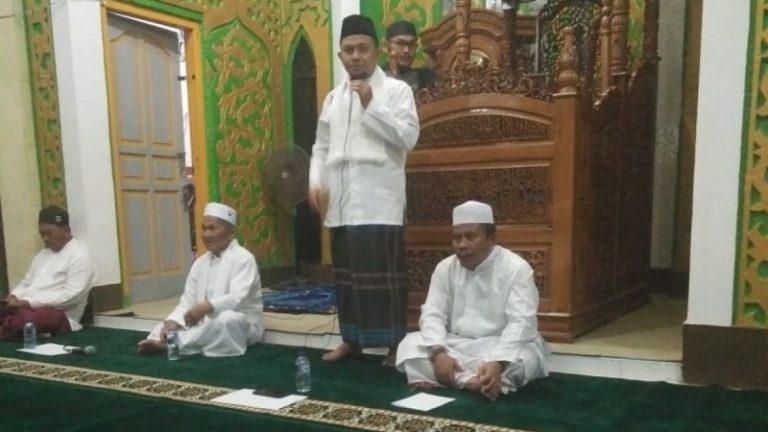 Mehdi Taushiyah Muharram di Masjid Besar Al Falah Toapaya