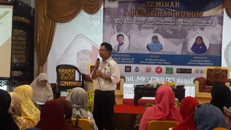 LBH Hidayatullah Gelar Acara Pelatihan Hukum Bagi Muslimah