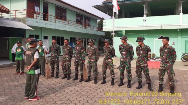 Koramil 03/Serpong Jumsih di Pondok Pesantren Hidayatullah