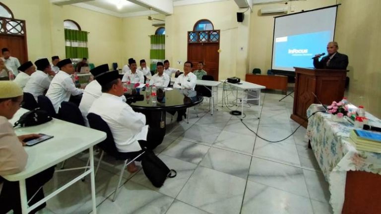 Hidayatullah Terima 17 Perwakilan Badan Wakaf Tulungagung