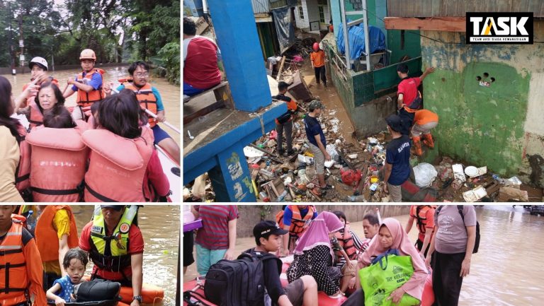 TASK Hidayatullah Siaga Bantu Korban Banjir Jabodetabek