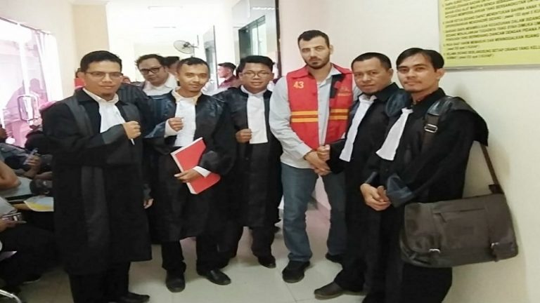 PRESS RELEASE : Bantuan Untuk Imigran Palestina Yang Divonis 8 Bulan Dan 100 Juta