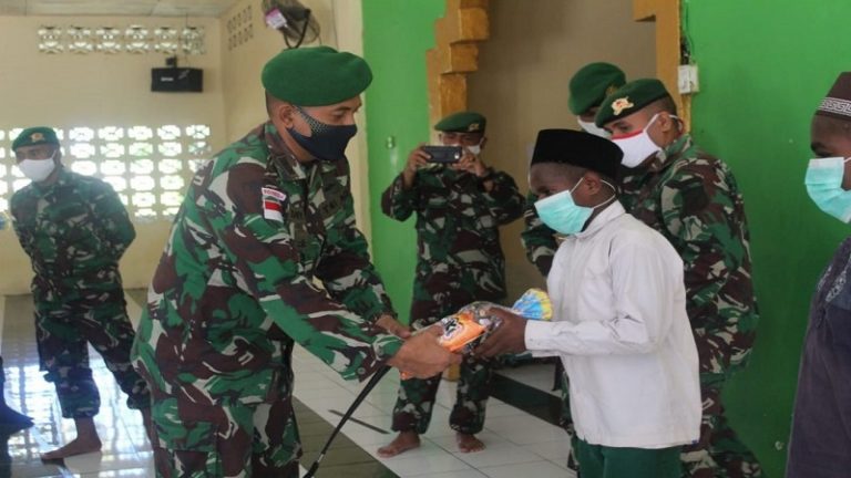 Eratkan Silaturahmi, Ponpes Hidayatullah Terima Kunjungan Silaturahmi  Satgas Yonif