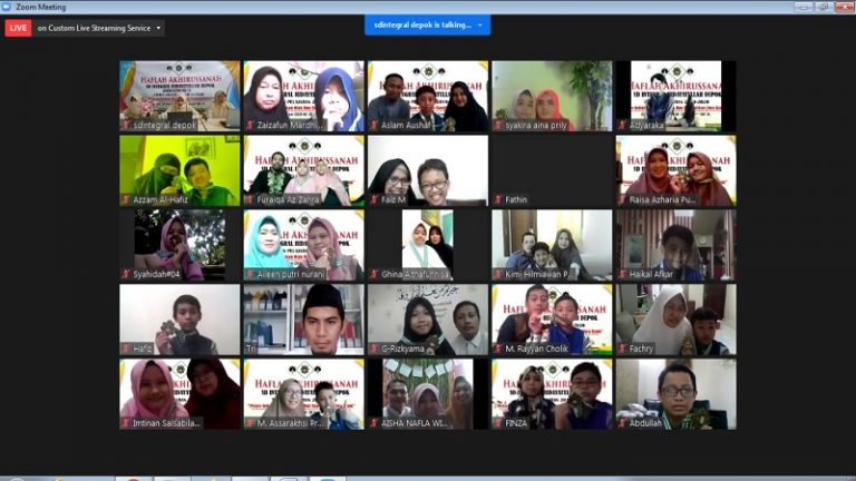 Haflah Akhirussanah Virtual: Sebuah Kesyukuran Dalam Keterbatasan