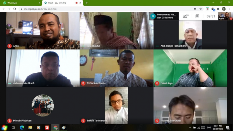 Departemen Aset Hidayatullah Adakan Pelatihan Secara Daring