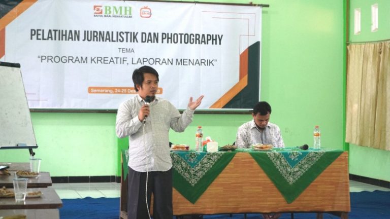 BMH Jateng Gelar Pelatihan Jurnalistik dan Fotografi