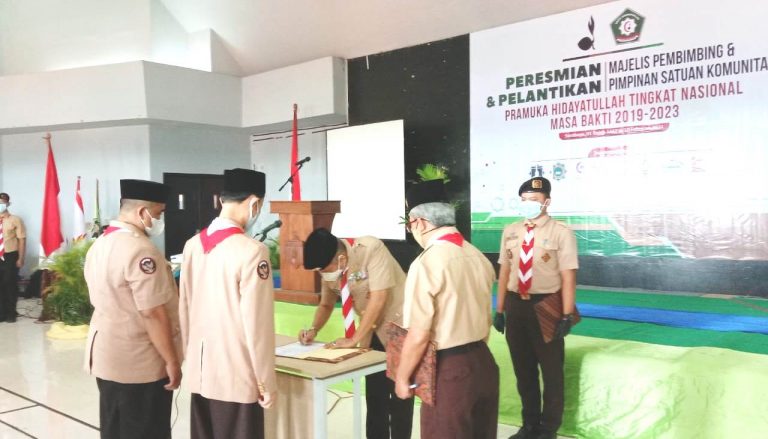 Kwartir Nasional Apresiasi Pengabdian Masyarakat Sako Pramuka Hidayatullah