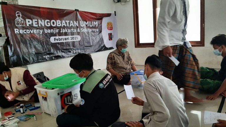 Pasca Banjir Jabodetabek, IMS Beri Layanan Kesehatan Gratis