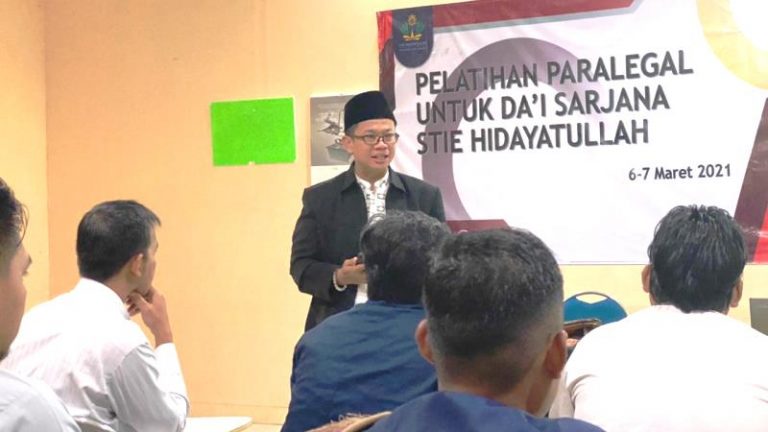 LBH Hidayatullah Gelar Diklat Paralegal untuk Mahasiswa