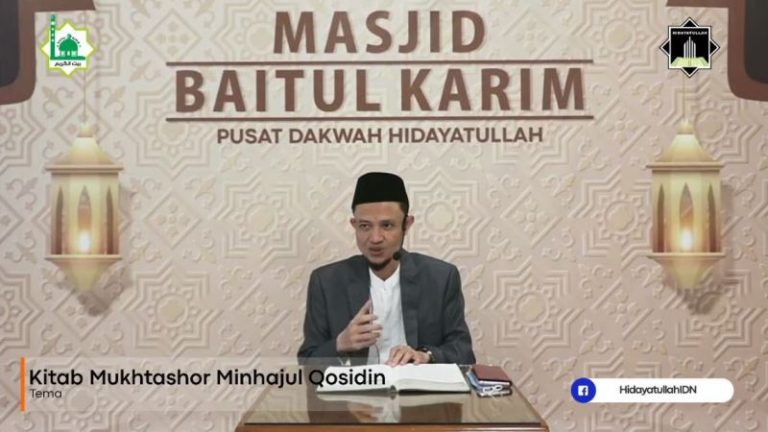 Kajian Mukhtashor Minhajul Qosidin Bersama Ust Nashirul