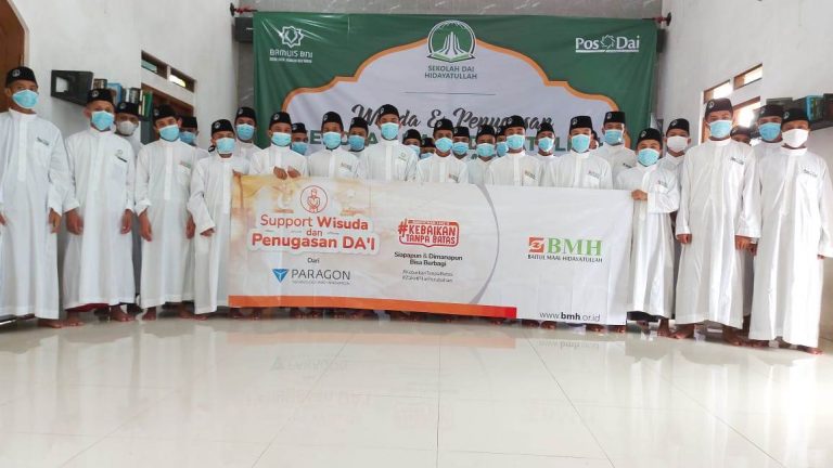 Akhir Ramadhan, BMH-Pos Dai Gelar Wisuda 29 Dai Muda dan Ditugaskan ke Nusantara