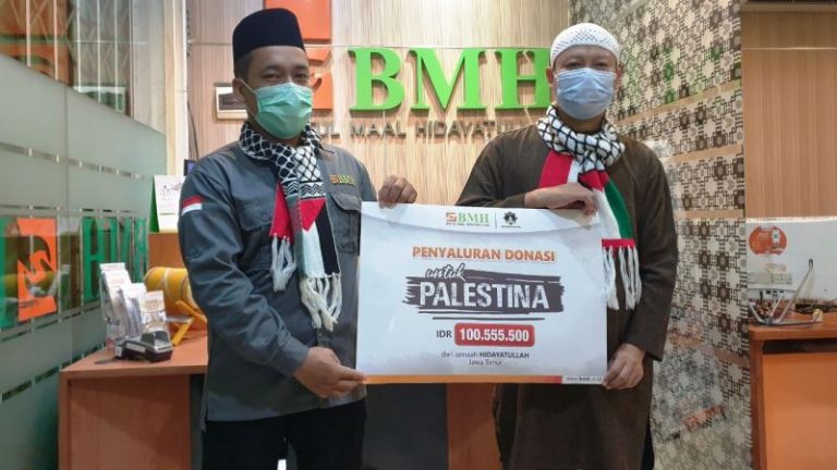 Jamaah Hidayatullah Jatim Bantu Palestina Lewat BMH