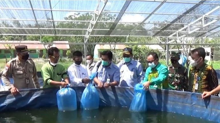 Pemkab Tabalong Apresiasi Panen Nila Ponpes Hidayatullah