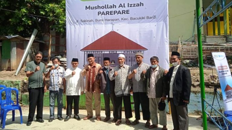 Musholla Al Izzah Tahfidz Putri Parepare Mulai Dibangun