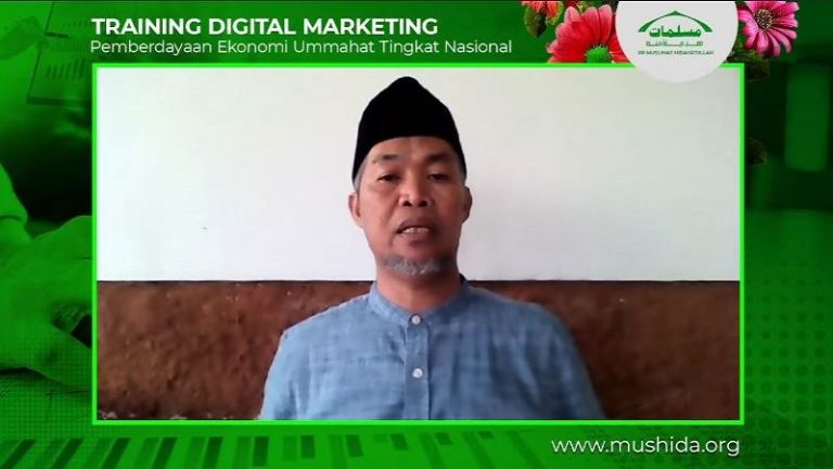 Bidik Potensi Ekosistem Digital, Muslimat Hidayatullah Gelar Pelatihan Marketing Online