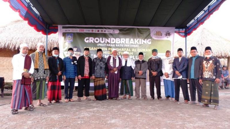 Yayasan Peradaban Islam Loteng Groundbreaking Ponpes Tahfidz Quran Hidayatullah