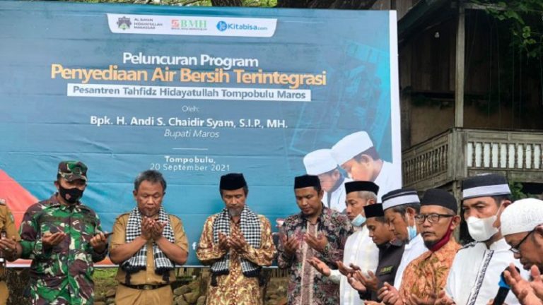 Air Bersih Terintegrasi Ponpes Tahfidz Ummul Qura Tompobulu
