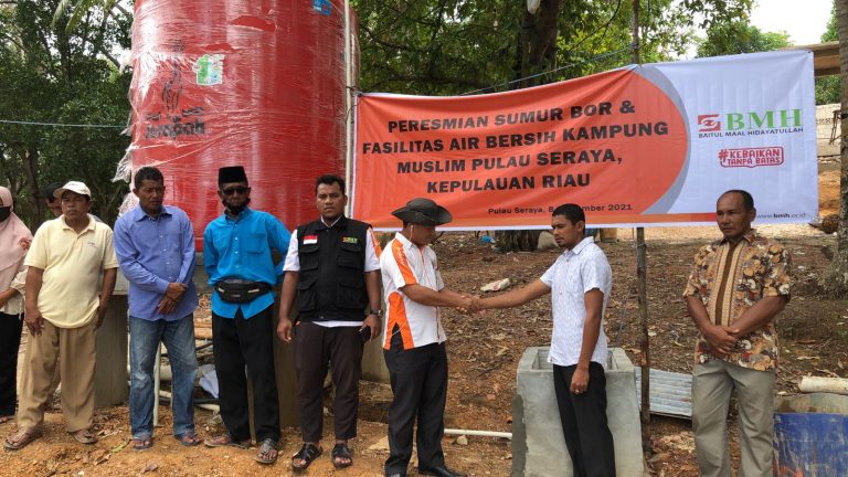 Adanya Sumur Bor Mudahkan Masyarakat Seraya Dapatkan Kebutuhan Air Bersih