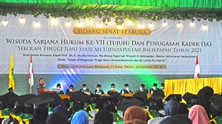 STIS Hidayatullah Wisuda 187 Dai Sarjana Hukum