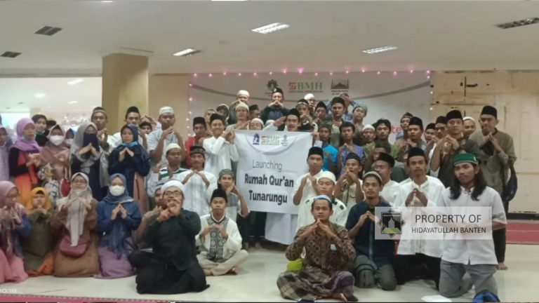 Sinergi Hadirkan Rumah Quran Tunarungu Hidayatullah Banten