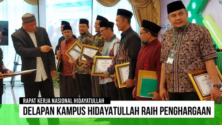 Delapan Kampus Pesantren Hidayatullah Raih Anugerah Terstandar Assesment