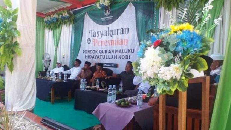 Tasyakuran dan Peresmian Pondok Quran Hidayatullah Kobi Maluku Tengah