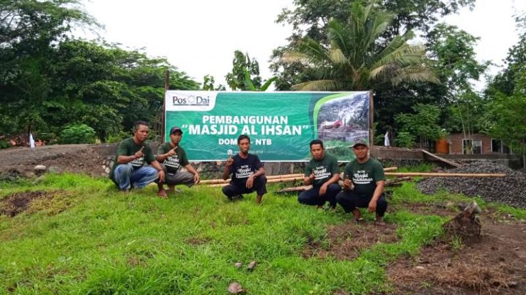 Pusat Dakwah di Kawasan, Posdai Bantu Pembangunan Masjid Pedalaman Dompu
